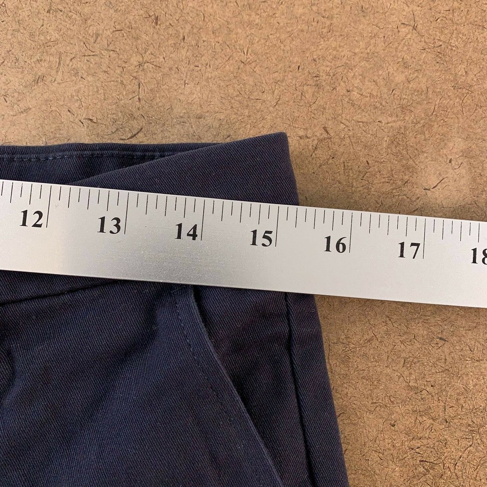 St. John's Bay Mens Straight Leg Pants Blue Stretch Flat Front 30 x 30 New - Picture 4 of 7